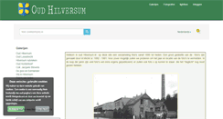 Desktop Screenshot of oudhilversum.nl